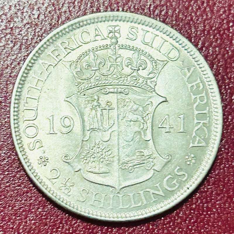 1941 SILVER HALFCROWN ( 21/2 SHILLING) STUNNING COIN