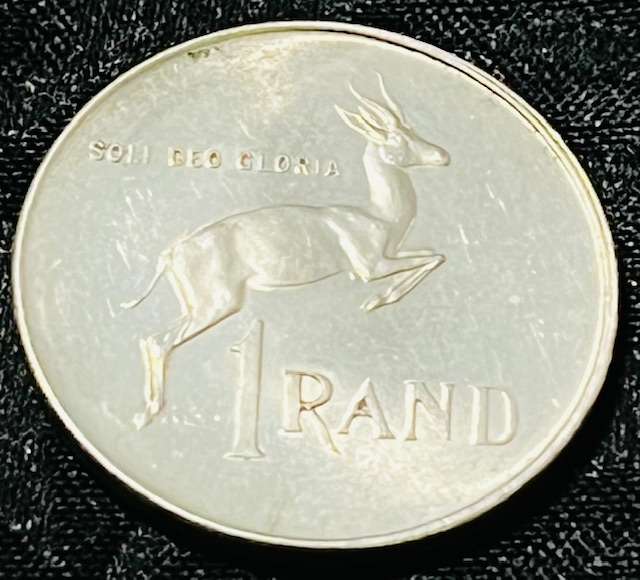 1967 R1 VERWOERD AFRIKAANS LEGEND SILVER