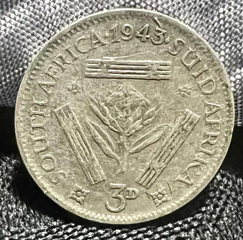 1943 South African Threepence