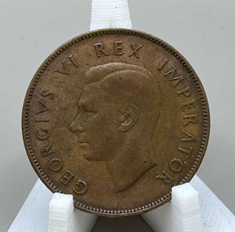 SCARES 1947, 1 PENNY SOUTH AFRICA