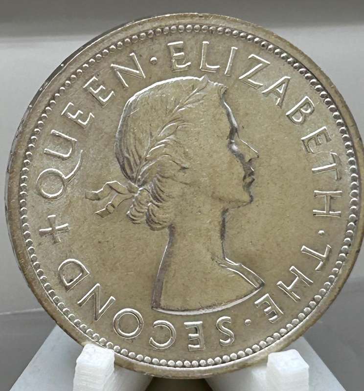 PROOF 1953 SOUTHERN RHODESIA CROWN ONLY 1500 MINTED SCARES AND NONE ON MARKET