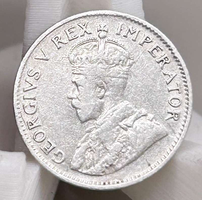  1934 UNION THREE PENCE SCARES COIN