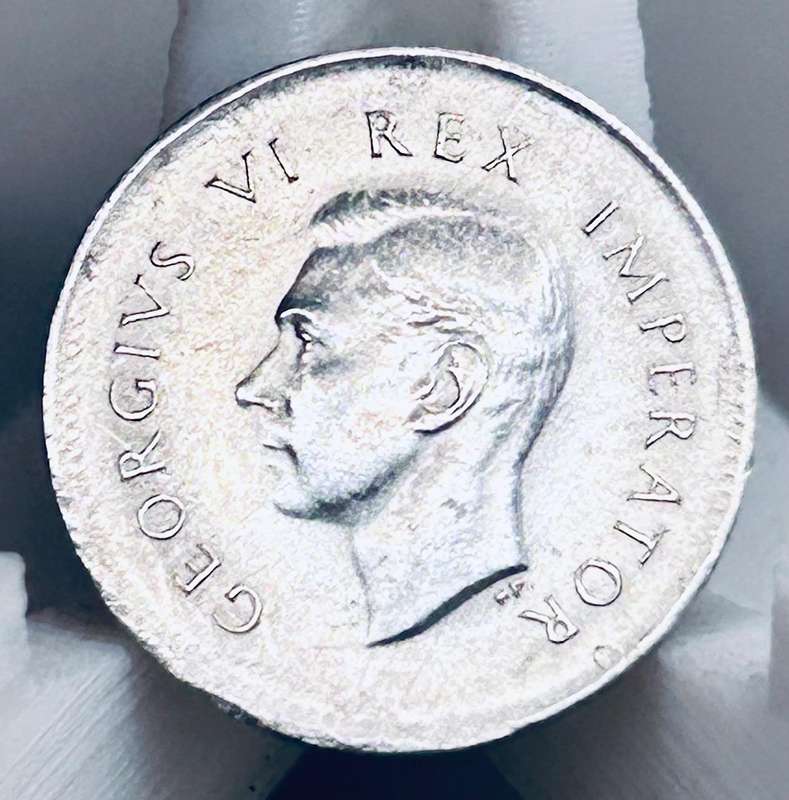 1940 UNION THREE PENCE SILVER COIN