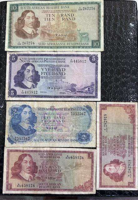 TW de JONGH BANKNOTE SET HIGHLY COLLECTABLE