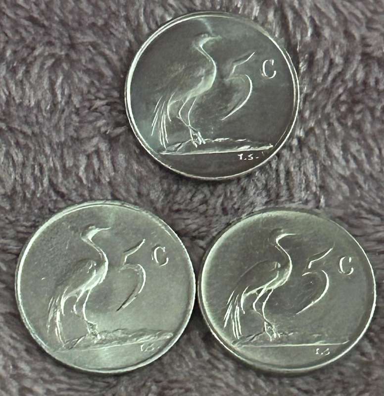 1968 PROOF Eng and UNC AFR and ENG 5 cents IN PERFECT CONDITION