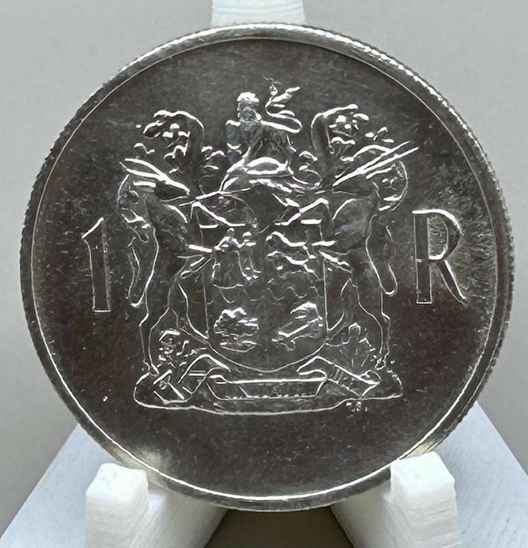 1969 SILVER R1 COIN (English) - COMMEMORATIVE COIN FOR "DONGES" TO BE PRESIDENT