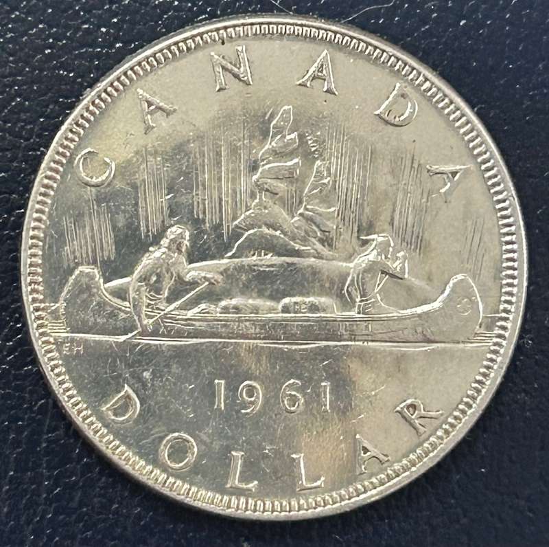   1966 SILVER (80%) CANADA 1 DOLLAR (23,3GRAM) COLLECTABLE COIN ONLY ONE OTHER ON BOB