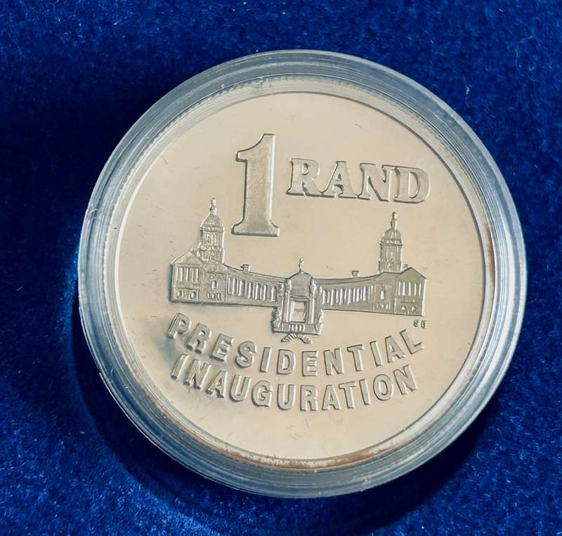 1994 R1 SCARES PROOF SILVER PRESIDENTIAL INAUGURATION in Blue Box - LOW Mintage 6 269