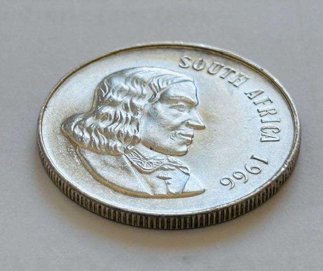 1966 South African R1 English Silver
