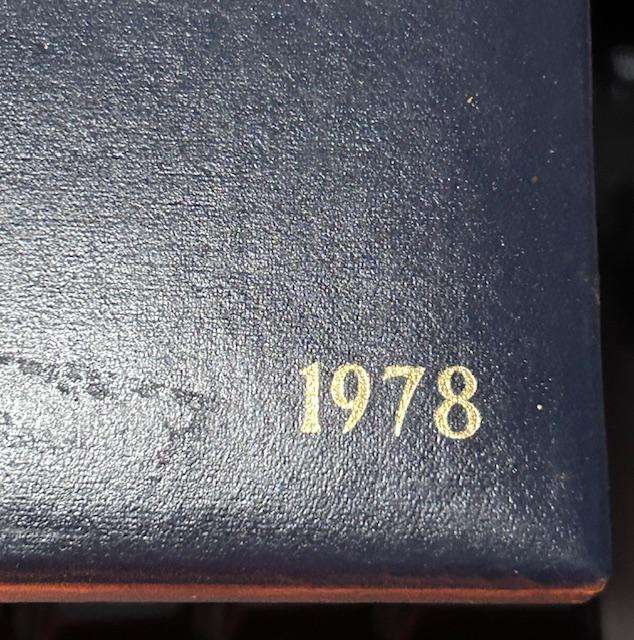 1978 SA Proof Set Original SA Mint box LOW!! Mintage only 5000 minted STUNNING SET