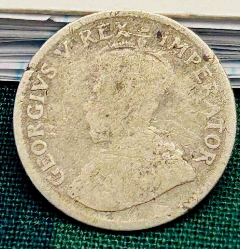 1923 UNION 3 PENCE LOW MINTAGE