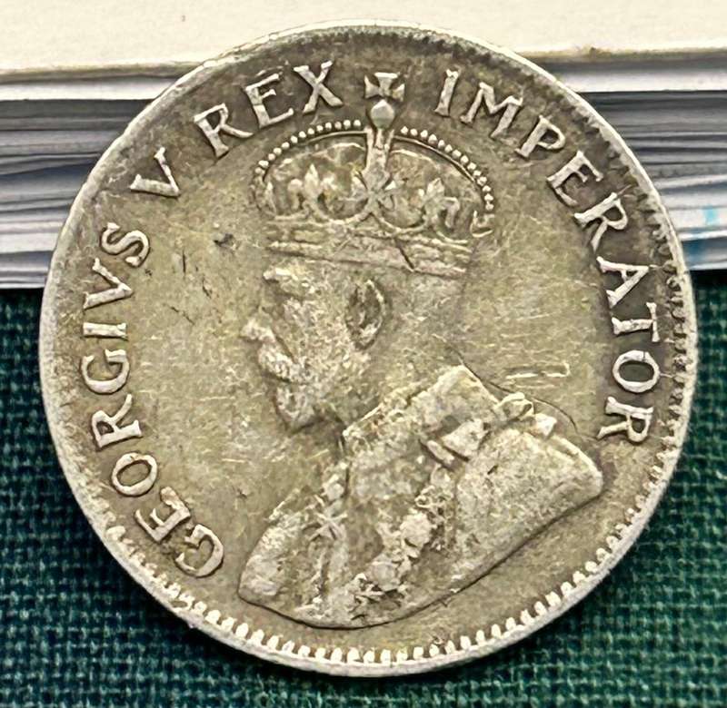 1930 UNION 3 PENCE DETAILED COIN