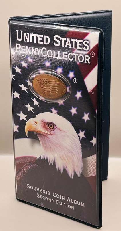 USA PENNY COLLECTOR SOUVENIR ALBUM, SECOND ADDITION