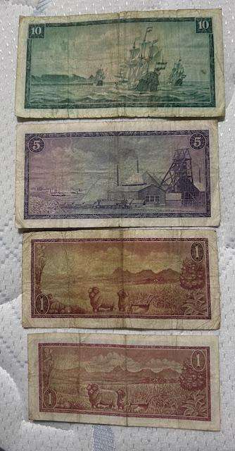 TW DeJongh banknote set  collectable