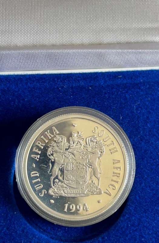 1994 R1 SCARES PROOF SILVER PRESIDENTIAL INAUGURATION in Blue Box - LOW Mintage 6 269