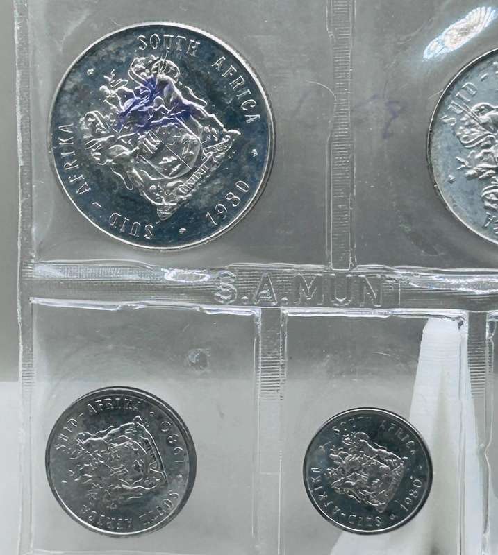 1980 SA Uncirculated Mint Pack Full Set) sealed only 20,000
