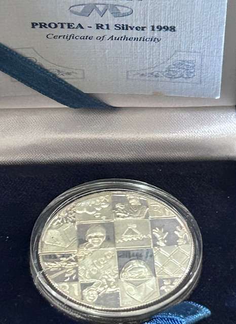  1998 SILVER R1 PROOF (RARE) Year of the Child (PUZZLE) - ONLY 1999 MINTED