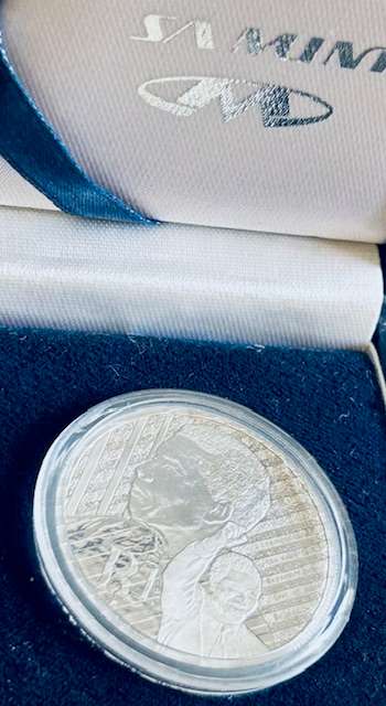   2018 SILVER PROOF R1 - NELSON MANDELA - LIFE OF A LEGEND SERIES  LOW PROOF MINTAGE