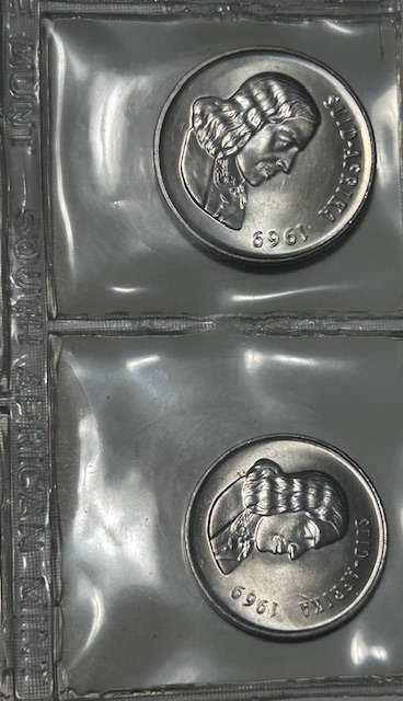1969 English + Afrikaans South Africa (UNC) Mint Packs Set ( No Silver R1) **Mintage ONLY 20,000