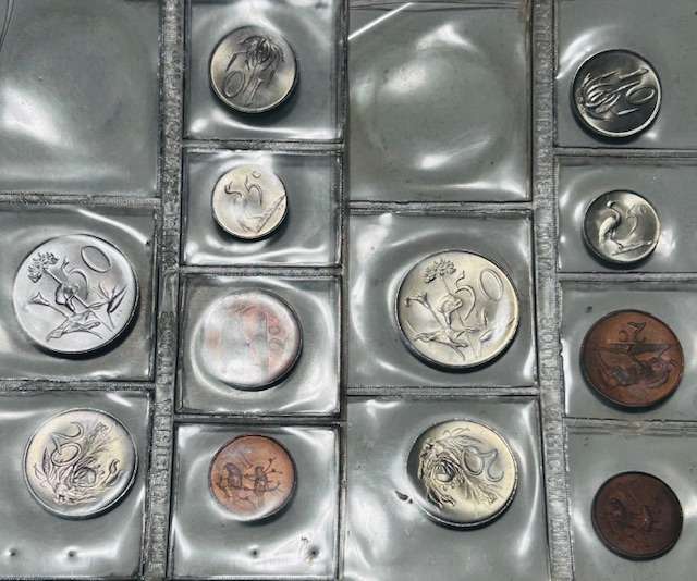1968 English + Afrikaans South Africa (UNC) Mint Packs Set ( No Silver R1) **Mintage ONLY 20,000
