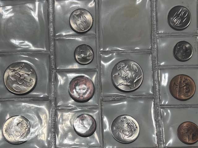 1969 English + Afrikaans South Africa (UNC) Mint Packs Set ( No Silver R1) **Mintage ONLY 20,000