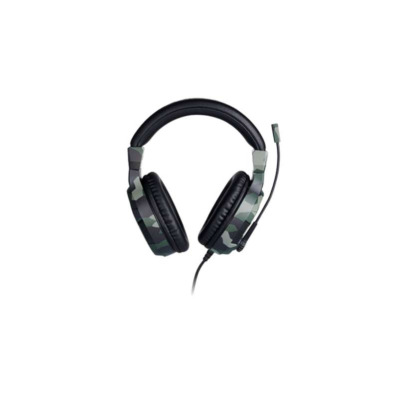 Bigben V3 Wired Gaming Headset Green Camouflage - PS4 & PS5