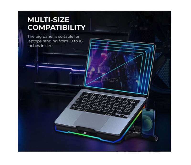 Hoco RGB Notebook Premium Cooling Pad