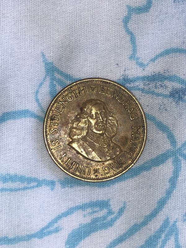 Rare 1961 South African 1 Cent Coin