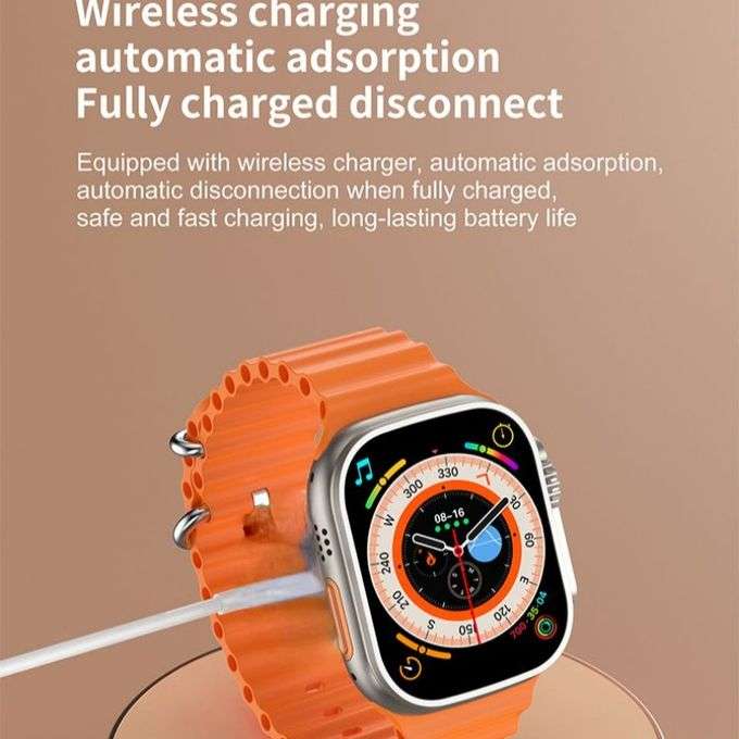 i20 Ultra Max Suit 10 in 1 Bluetooth Calling Smartwatch+Earpods-Amoled,Multiple Sports Modes etc