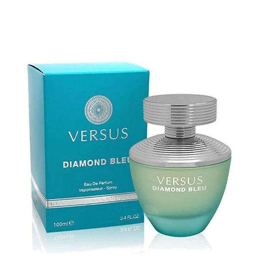 Fragrance World Versus Diamond Blue 100 ml Eau De Parfum Fresh scent