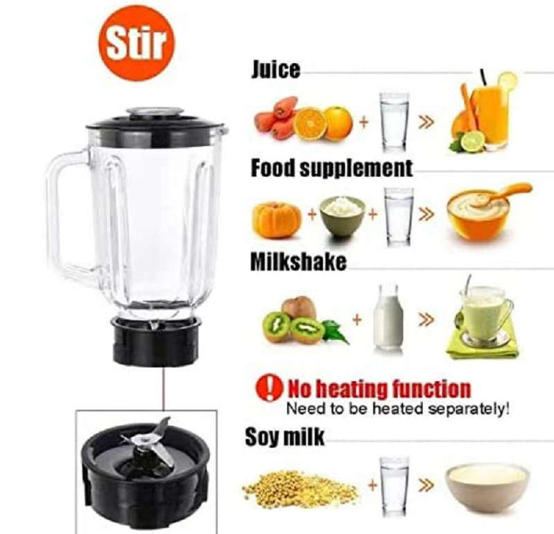 Luma Bella Glass 1.5 L Multiple Speeds Jug Blender
