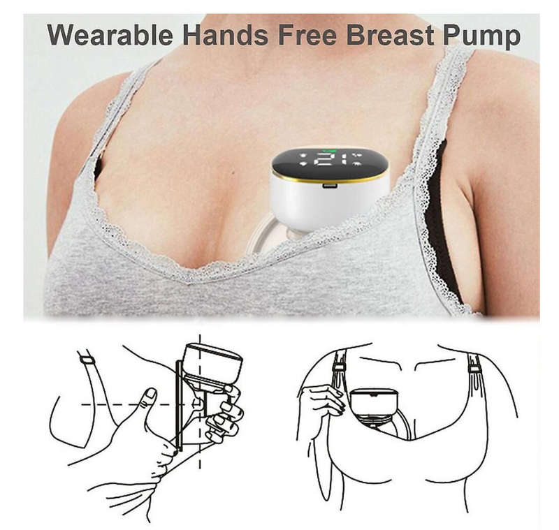 Hurriaj Wearable Electric Breast Pump MY-373