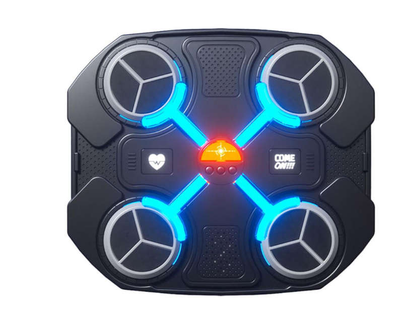 HURRIAJ Musical Boxing Wall Pad - LED Targets with Gloves Included