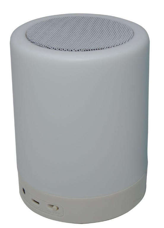 hurriaj Bluetooth Speaker LED Touch Light Wireless HiFi Speaker Light