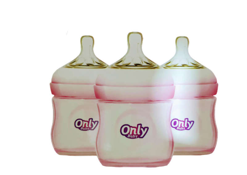 hurriaj Feeding Bottle 125ml - 3 Pack