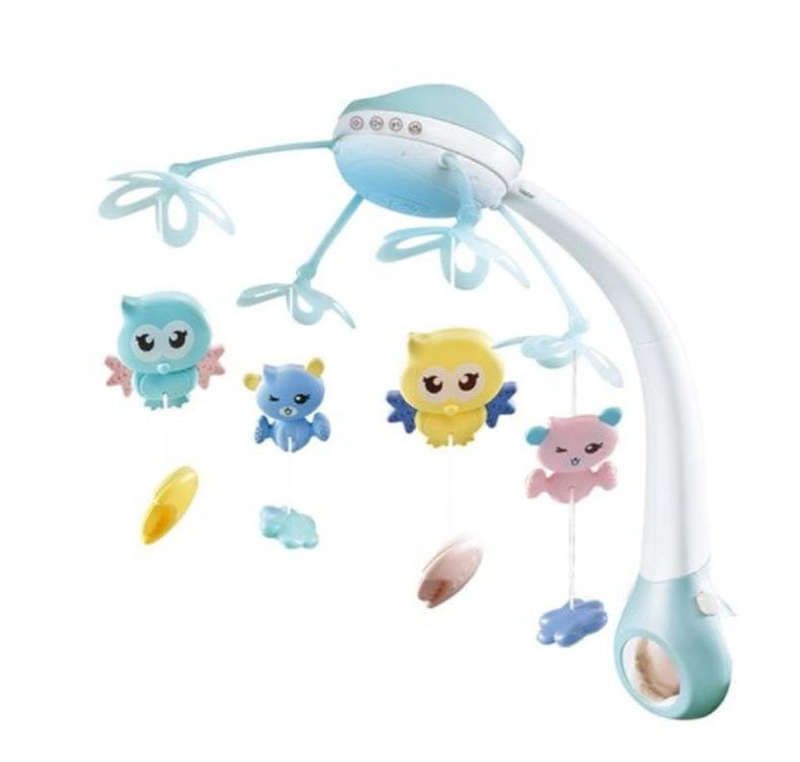 Hurriaj Optic Baby Projection Night Light Bed Bell - Blue