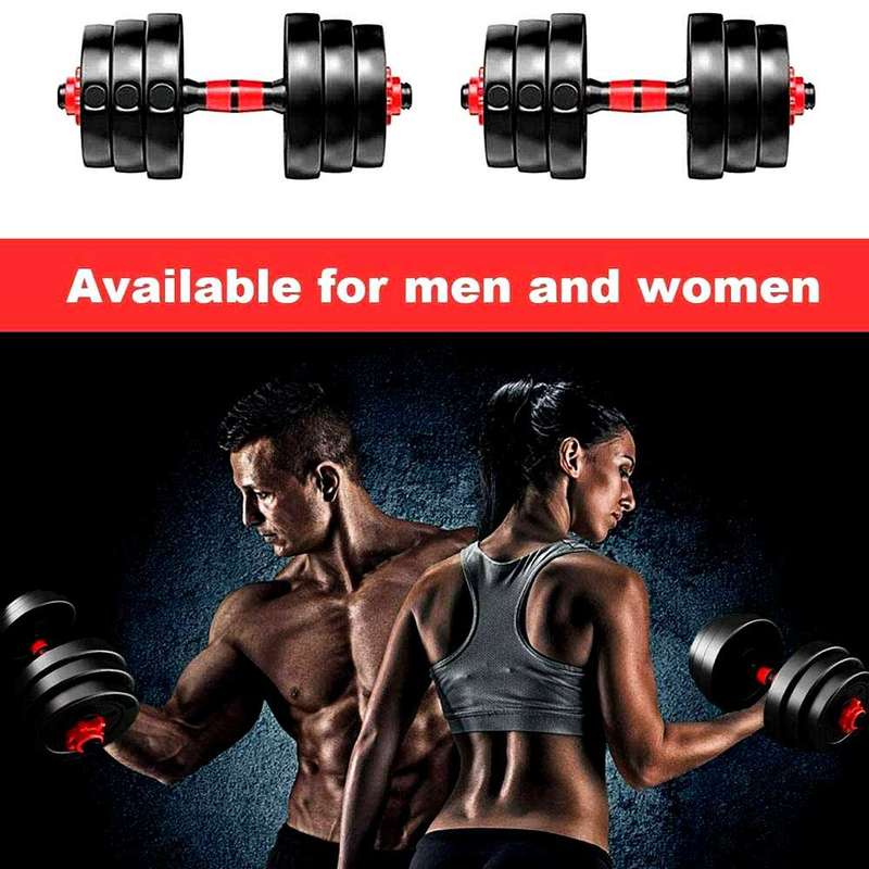 40Kg Barbell and Dumbbells Weight Set