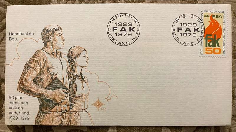 FDC 1979 - Aukland FAK50