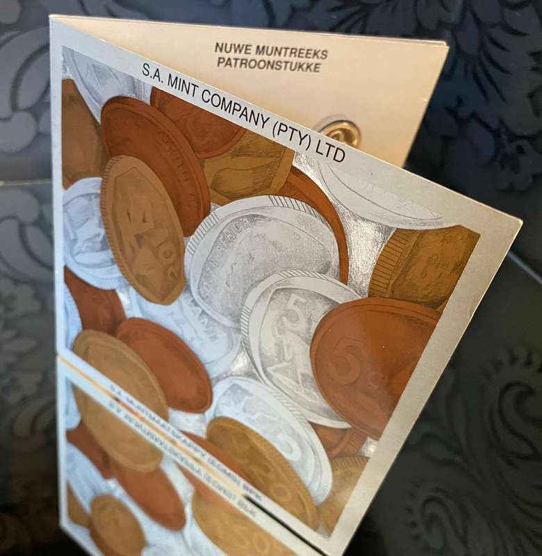 1989 South African New Coin Pattern Set  SA Mint