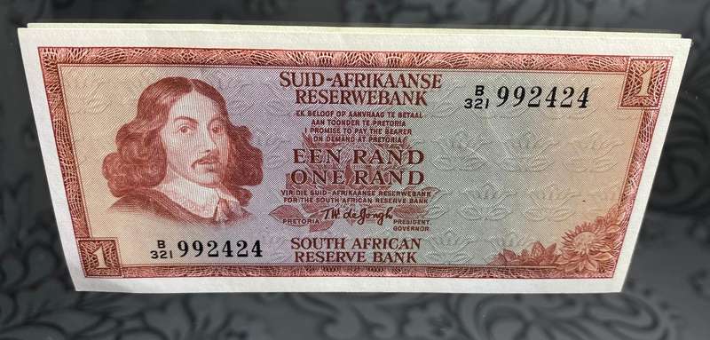 TW de Jongh - One Rand
