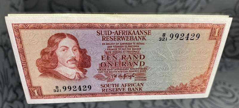 TW de Jongh - One Rand