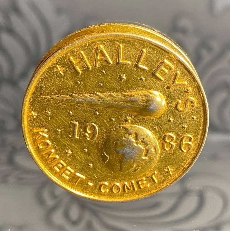 Halleys Comet Token  1986 Edition