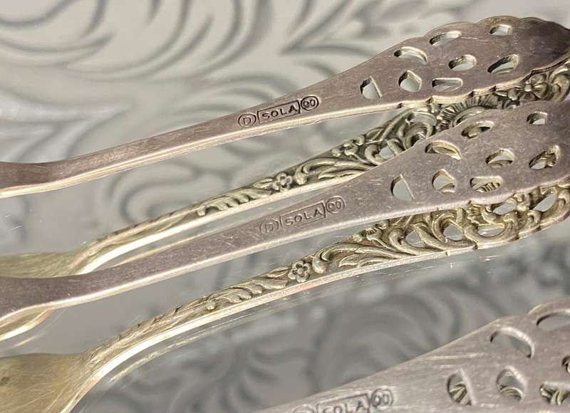 Royal Albert 'Celebration' Plates & Silver-Plated Forks Set