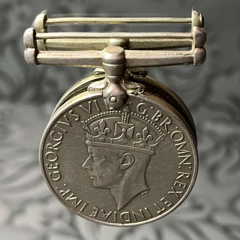 WWII South Africa Medal Pair (836954 D. Naude)