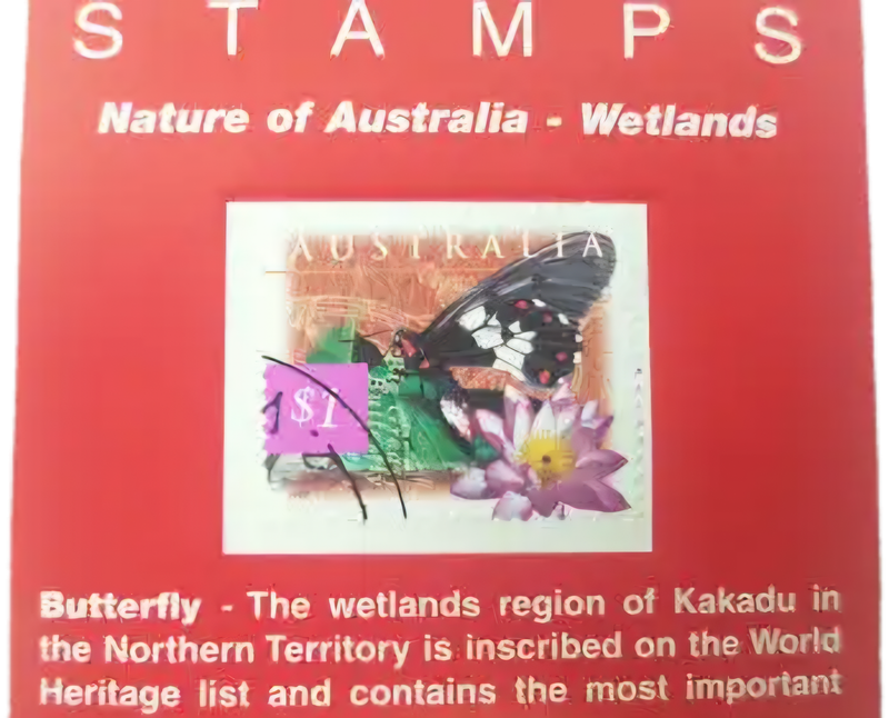 Limited edition No 97 of only 4103 Collection Australian Postage Stamp-Great Australian Artist