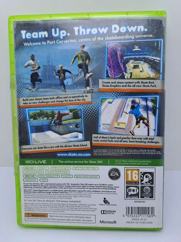 Pre-Owned `Skate 3` for XBOX 360
