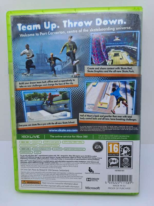 Pre-Owned `Skate 3` for XBOX 360