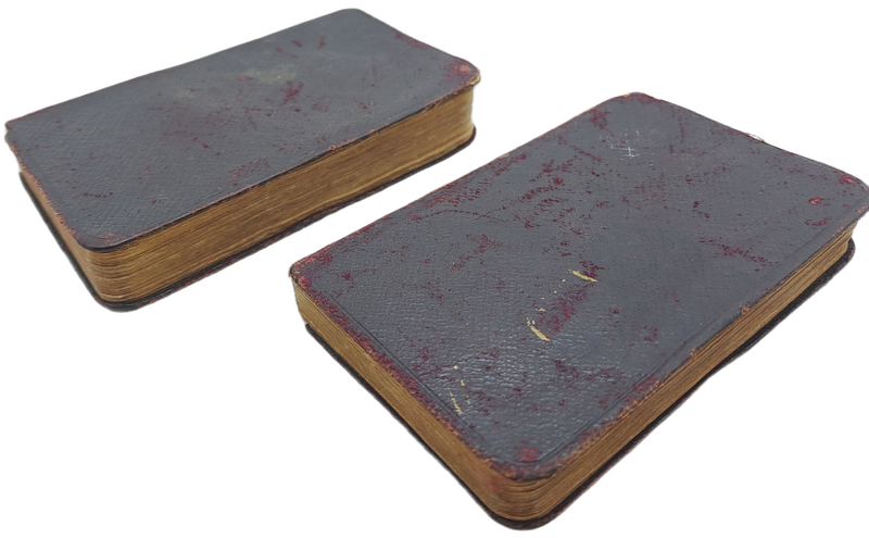 1904 Two Dutch Evangelische Psalm and Gezangen books- Boerwar-see History.