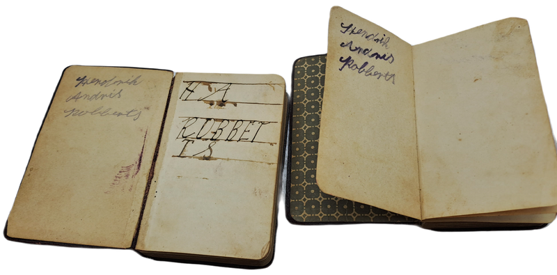 1904 Two Dutch Evangelische Psalm and Gezangen books- Boerwar-see History.