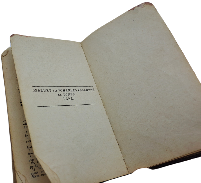 1904 Two Dutch Evangelische Psalm and Gezangen books- Boerwar-see History.